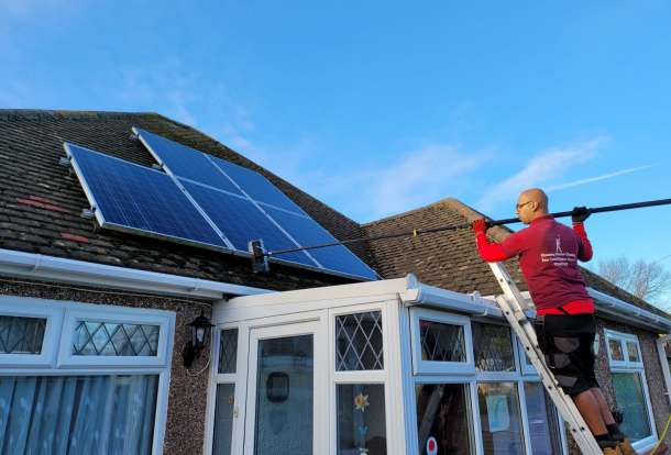 Solar Panel Cleaning Ashford Kent