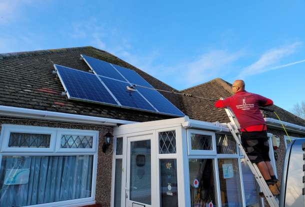 Solar Panel Cleaner Ashford Kent