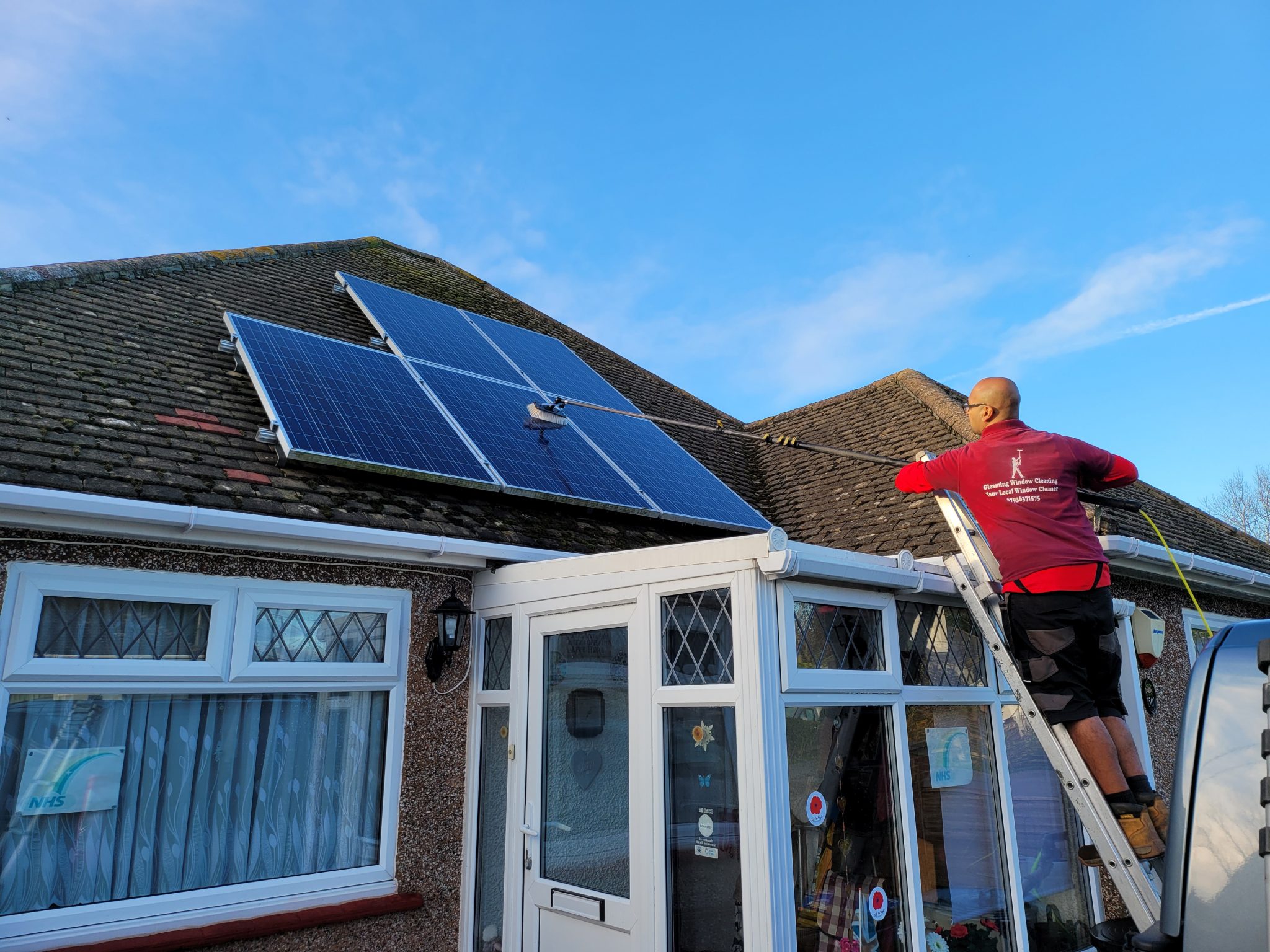 Ashford Kent solar panel cleaner