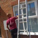 window cleaner Kent