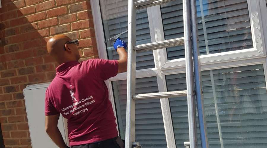 window cleaner Kent