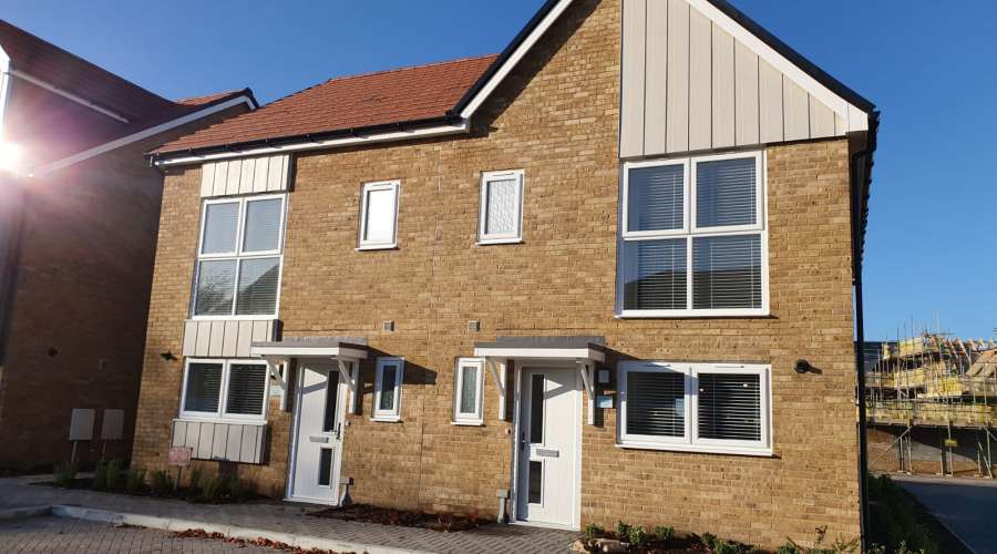 Finished window cleaning job