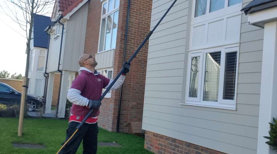 Ashford Fascia Gutter cleaning