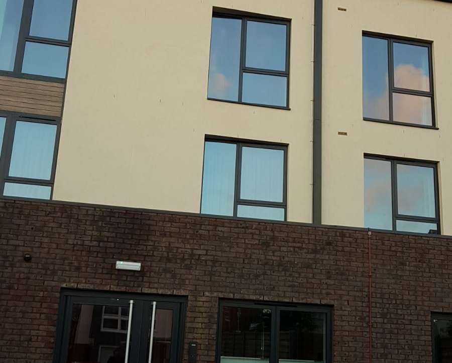 wash frames and sills