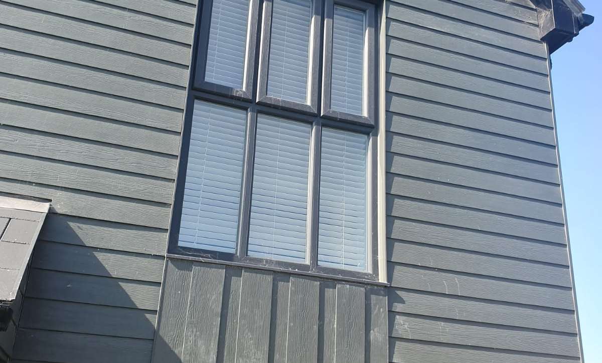 High windows cleaned