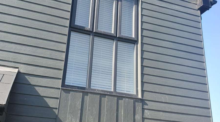 High windows cleaned